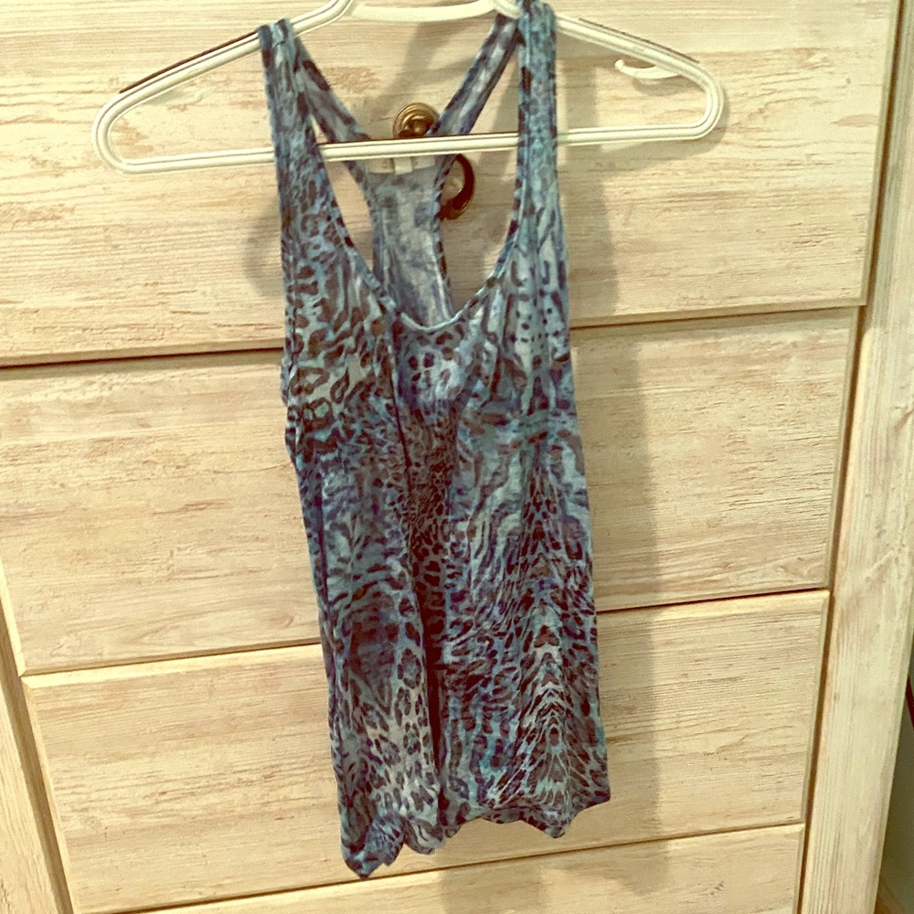 Cheetah print tank